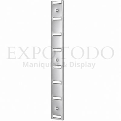 Cremallera Tira metálica Plata 244 cm