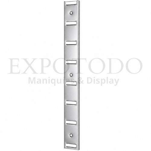 Cremallera Tira metálica Plata 122 cm