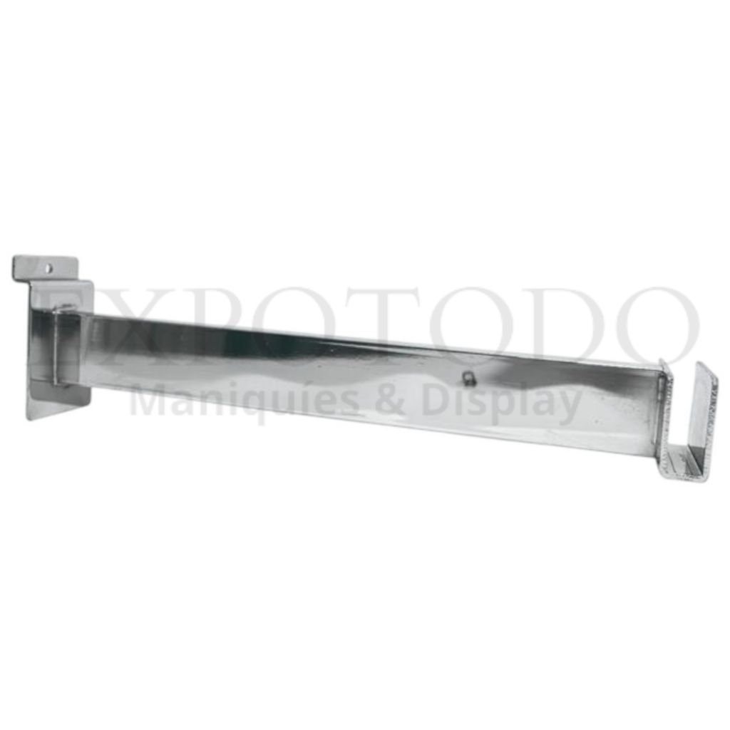 Colgador recto para barra 30 cm