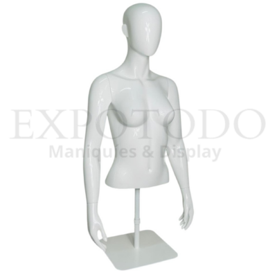 Bustos cortos de fibra dama-caballero