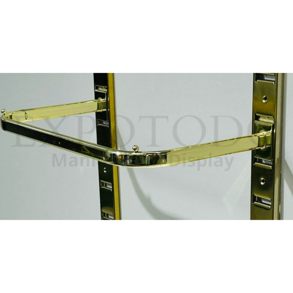 BARRA U 60 CM ORO