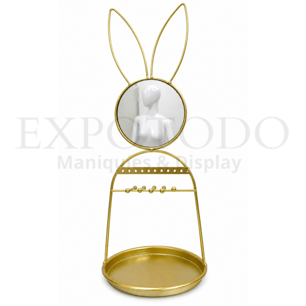 Exhibidor de Joyeria Conejo Oro