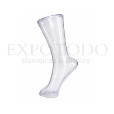 Pierna Corta Plástico Transparente