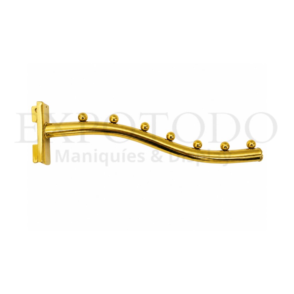 Cascada Oro Curva Para Cremallera 7B