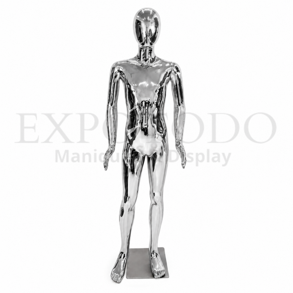 Maniquie infantil cromo plata edad 12-14 años