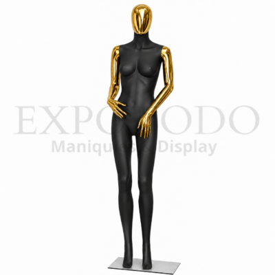 Dama F4 oro/ negro